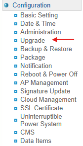 Upgrade Hotfix