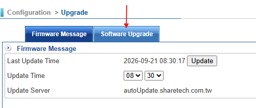 Upgrade Hotfix