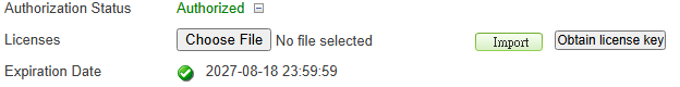 URL Filtering Import Key